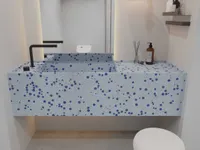 Терраццо Blue Ocean